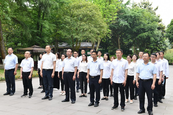 我院赴邓小平故里开展党史学习教育